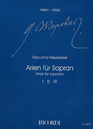 Arien fr Sopran Band 2 fr Sopran und Klavier