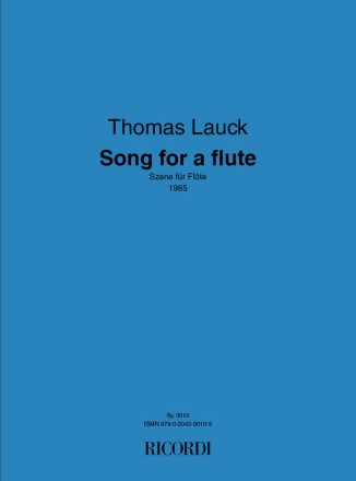 Thomas Lauck Song for a flute FL