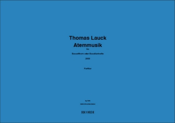 Thomas Lauck Atemmusik #NV Partitur