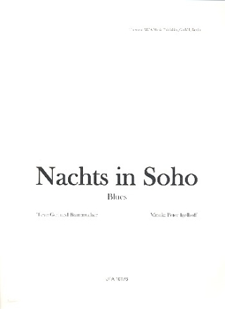 Nachts in Soho Einzelausgabe Gesang und Klavier