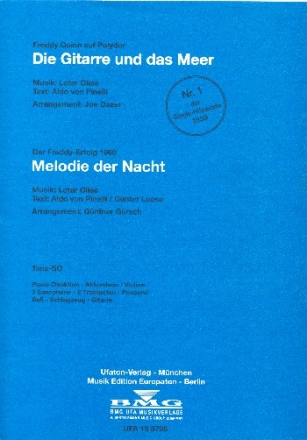 Melodie der Nacht und Die Gitarre und das Meer fr Salonorchester Piano-Direktion und Stimmen