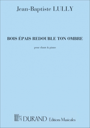 Bois pais op.74 pour chant et piano