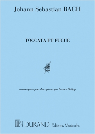 Toccata et Fugue pour 2 pianos parts