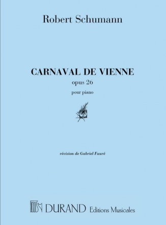 Schumann Carnaval De Vienne Piano Pianoforte