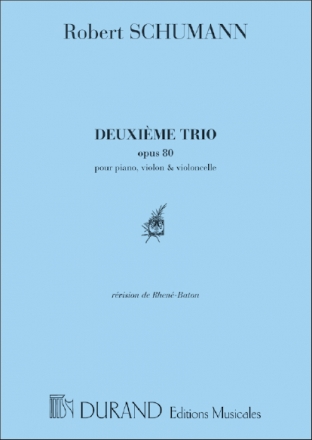 Trio op 80 no.2 pour piano, violon et violoncelle