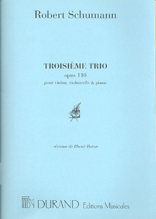 Trio Nr.3 op.110 fr Violine, Violoncello und Klavier Stimmen