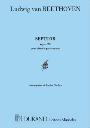 Septuor op.20 for piano  4 mains