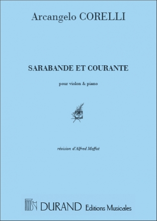 Corelli  Sarabande & Courante Vl-Piano Violin and Piano