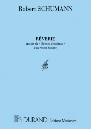 Schumann  Reverie Violon-Piano Violin and Piano