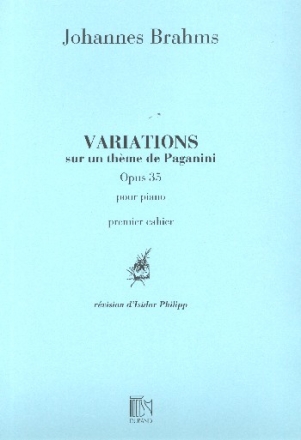 Variations sur un thme de Paganini op.35 vol.1 pour piano