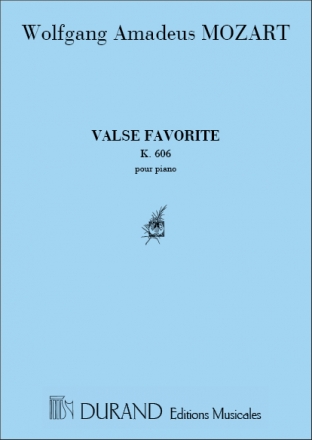 Mozart  Valse Favorite Piano Piano