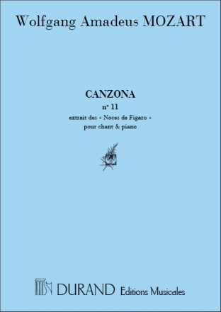 Mozart  Noces De Figaro N 11 Vocal and Piano