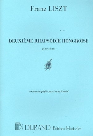 Rhapsodie hongroise no.2 pour piano (simplifi)