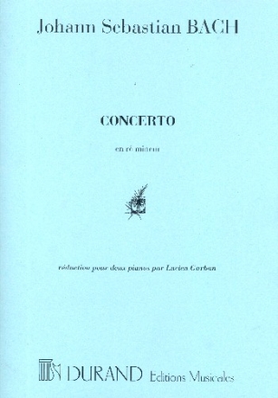 Concerto en re mineur BWV1052 pour piano etr orchestre 2 pianos