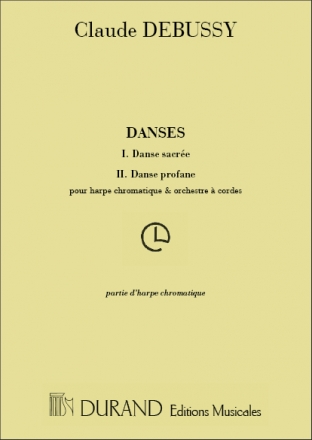 C. Debussy Danses Hp Chromatique Harp or Harps