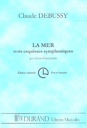 La Mer Poche pour orchestre partition de poche