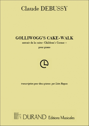 Golliwogg'S Cake-Walk  pour 2 pianos 2 partitions