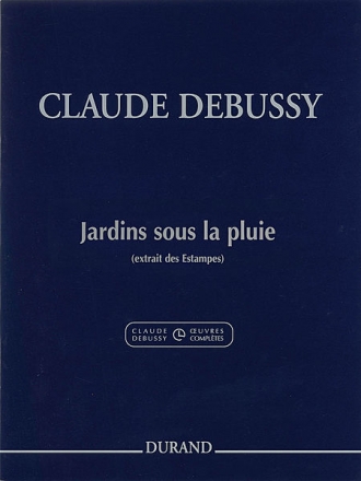 C. Debussy Jardins Sous La Pluie Pour Piano Pianoforte