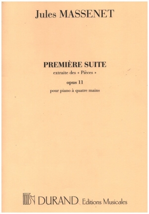 Premiere Suite op.11 pour piano  4 mains