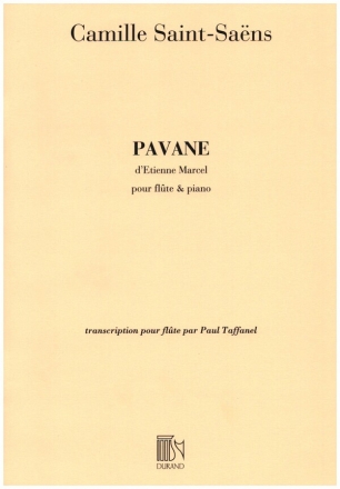 Pavane d'Etienne Marcel pour flute et piano