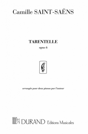 C. Saint-Saens Tarentelle 2 Pianos 2 Pianos