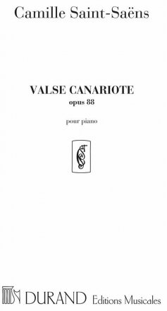 C. Saint Saens Valse Canariote, Opus 88 Pianoforte