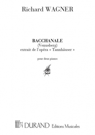 Wagner  Tannhauser Bacch.2 Pianos Piano