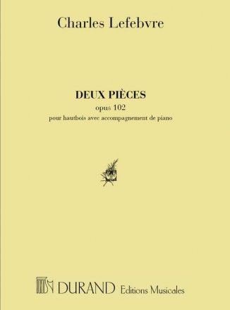 2 Pices op.102 pour hautbois et piano