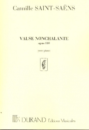 Valse nonchalante op.110 pour piano