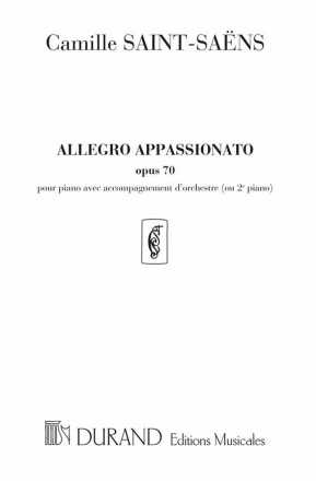 C. Saint-Saens Allegro App. Op 70 Piano Et 2 Piano Reduction Piano