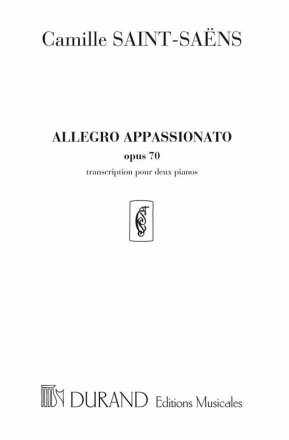 C. Saint-Saens Allegro App. Op 70 2 Pianos 2 Pianos