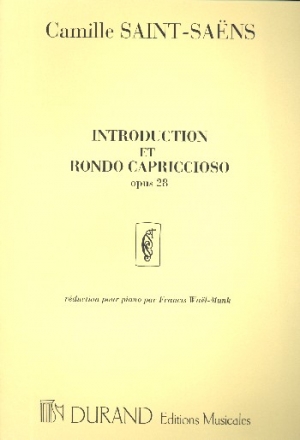 Introduction et Rondo Capriccioso op.28 pour piano