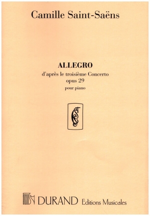 Allegro d'aprs le troisime Concerto op.29 pour piano