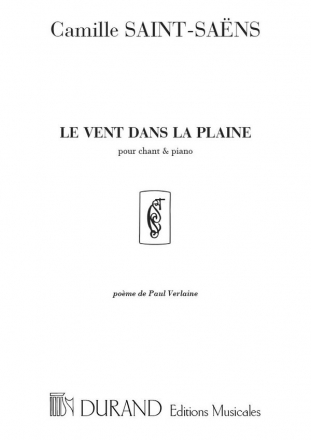 C. Saint-Saens Vent Dans La Plaine Vocal and Piano