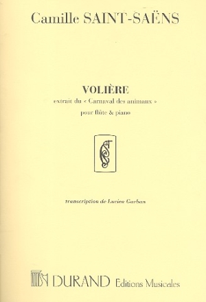 Volire pour flte et piano