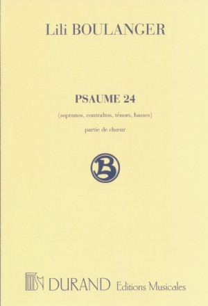 Psaume 24 pour sopranos, contraltos, tnors, basses partie de choeur