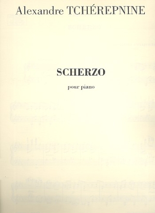 Scherzo  pour piano