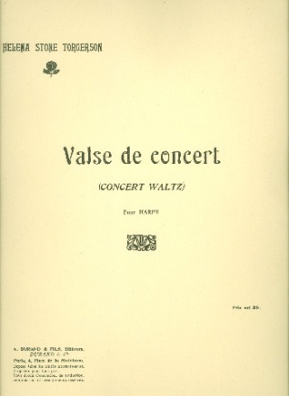 Valse de concert pour harpe