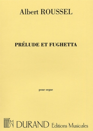 Prelude et Fughetta op 41   pour orgue