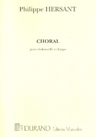 Choral pour violoncelle et harpe parties