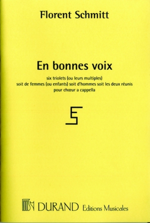 F. Schmitt En Bonnes Voix Coro