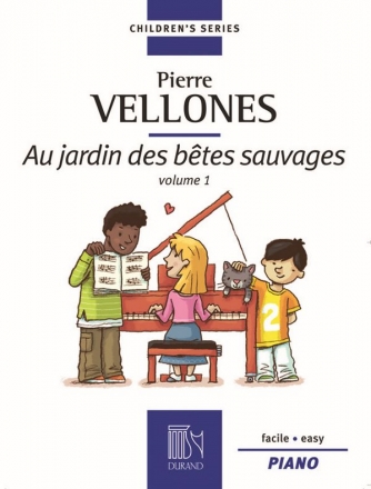 P. Vellones Au Jardin Des Betes Sauvages Pianoforte