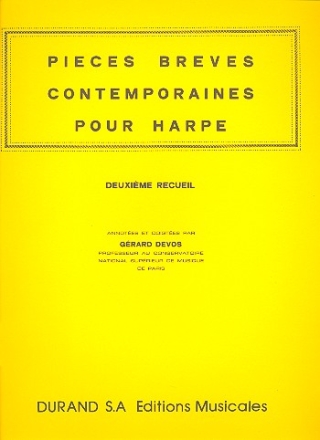 Pices brves contemporaines vol.2 pour harpe