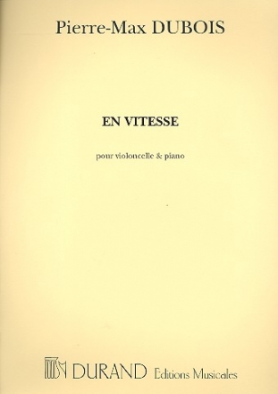 En Vitesse pour violoncelle et piano