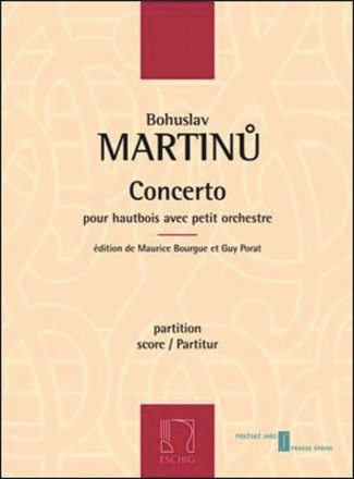 Concerto pour hautbois et petit orchestre partition