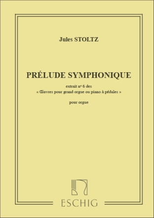 Stolz  Prelude Symphonique Orgue Harmony