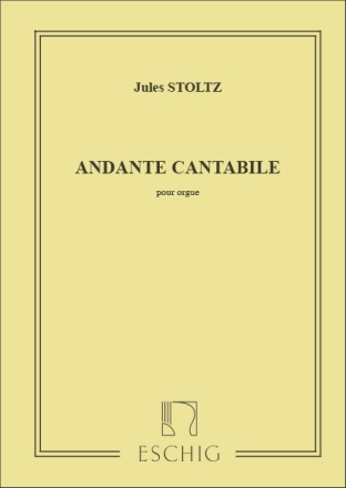 Stolz  Andante Cantabile Orgue Harmony