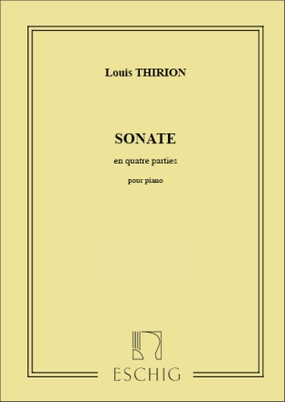 Thirion  Sonate Piano Piano