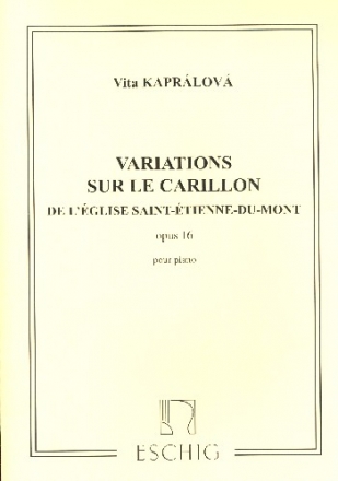 Variations sur le Carillon op.16 pour piano