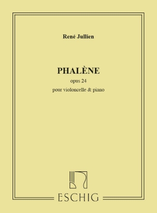 R. Julien Phalene, Opus 24 - Pour Violoncelle Et Piano Violoncello or 2 Violoncelli and Piano